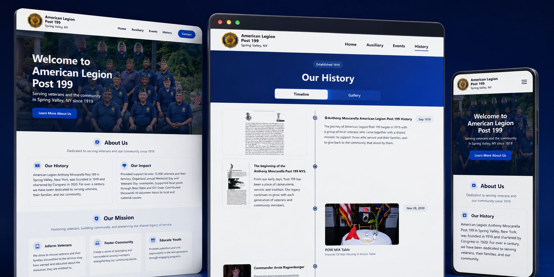 Post 199 Website